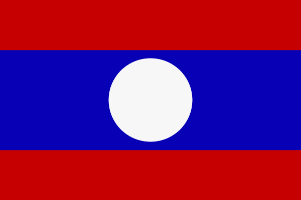 флаг Лаоса