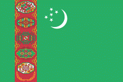 флаг Туркменистана