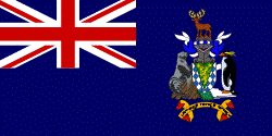 флаг Южной Георгии и Южные Сандвичевых островов